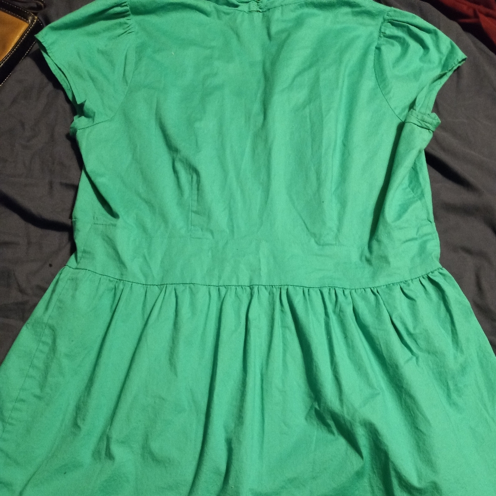 Structured peplum top with button waist - Picture 12 of 15
